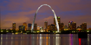 St Louis Arch by Garry McMichael