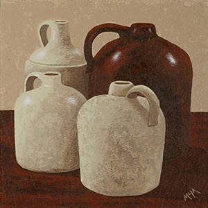 Four Jugs by Garry McMichael